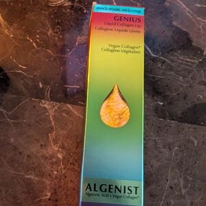 New! Algenist Vegan Collagen Lip Treatment - Vibrant Packaging